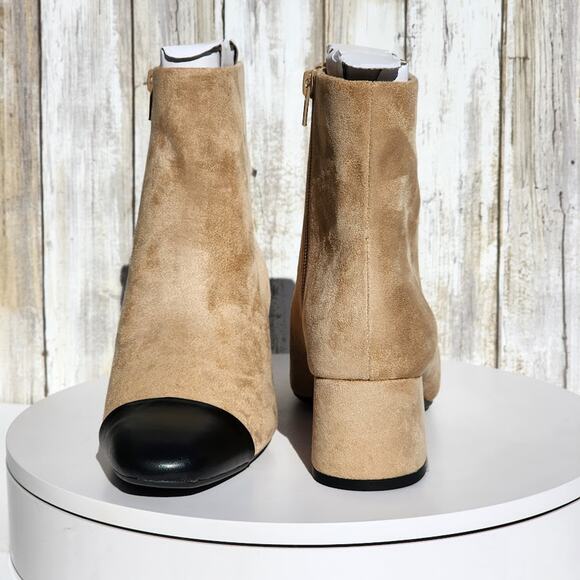 NEW - On 34th Janette Cap-Toe Booties - Size 8.5 M - Picture 5 of 10